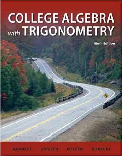College Algebra With Trigonometry Barnett Pdf
